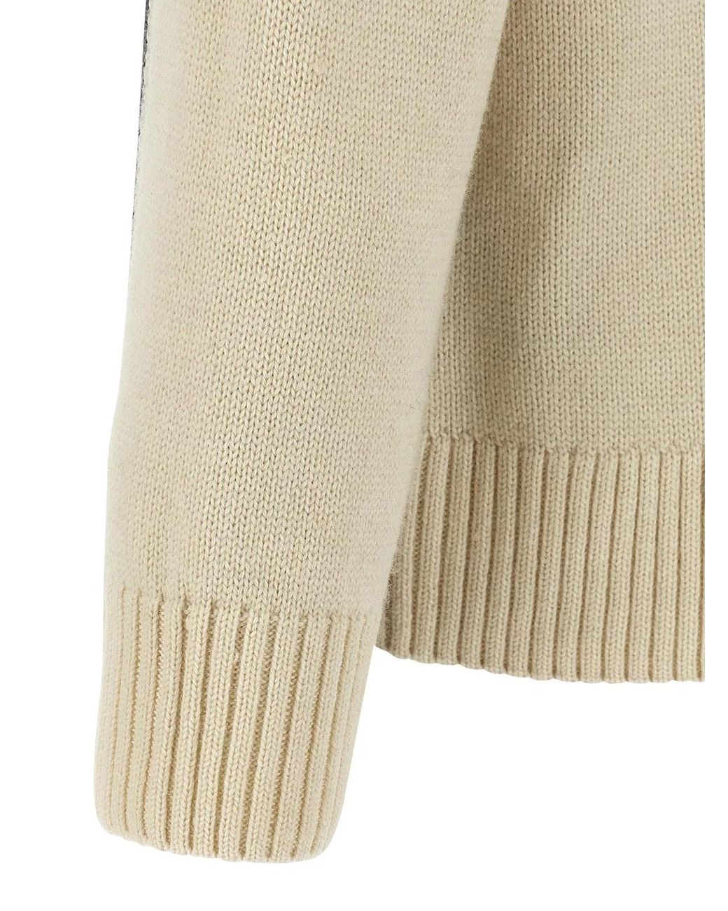 J.W. Anderson Black J.W.Anderson 'Two Tone' Sweater for men