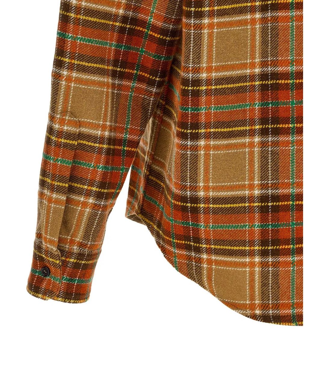 DSquared² Brown 'D2 Cottage Military' Shirt for men