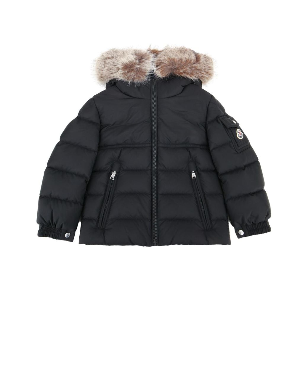 Moncler Black Junior Byron Utility Jacket