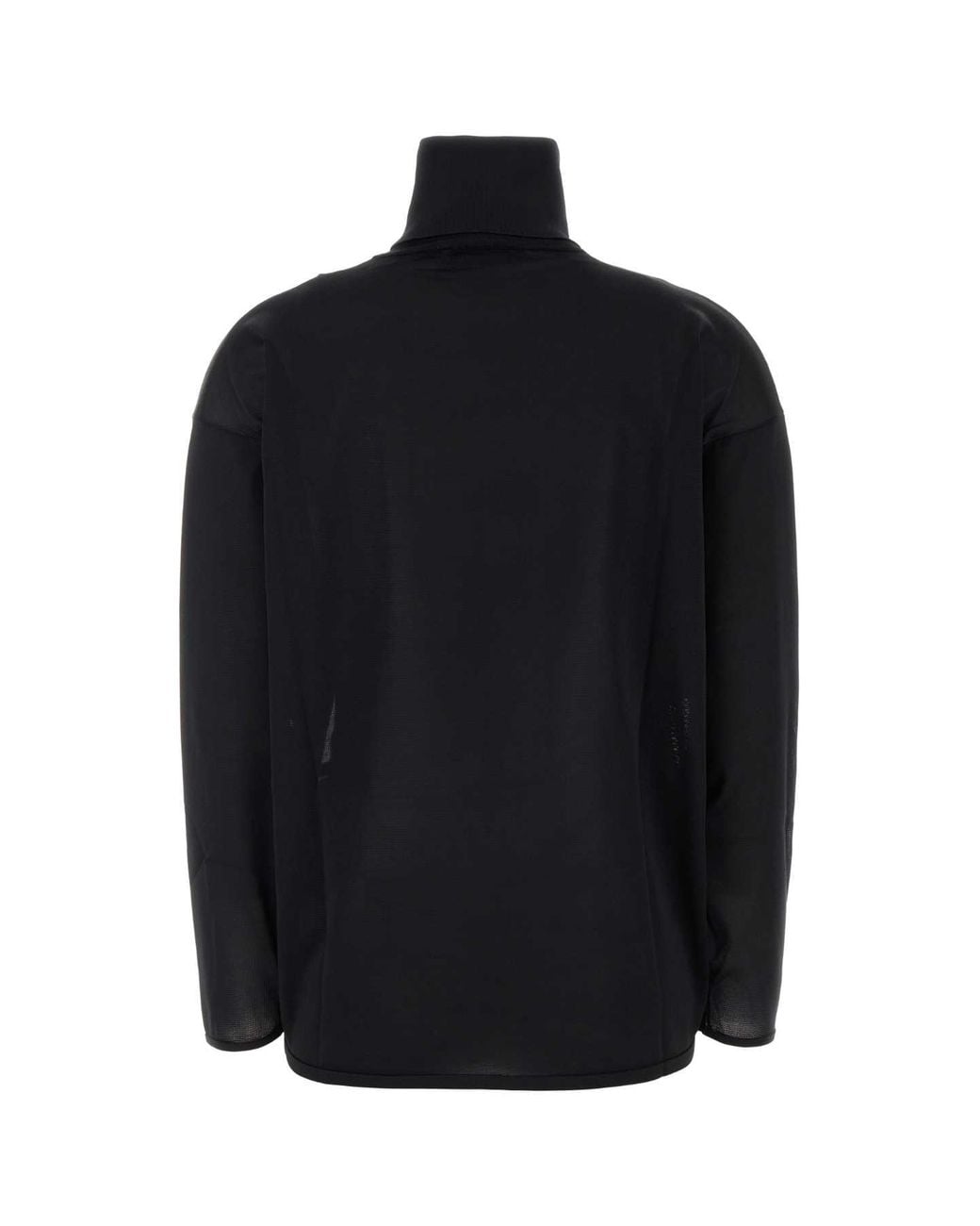 Gucci Black Extra-Fine Silk Sweater