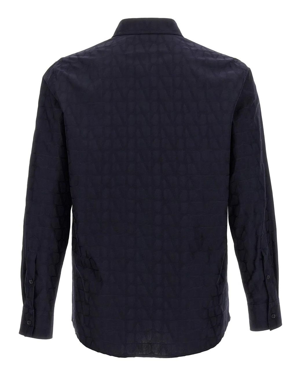 Valentino Garavani Blue 'Toile Iconographe' Shirt for men