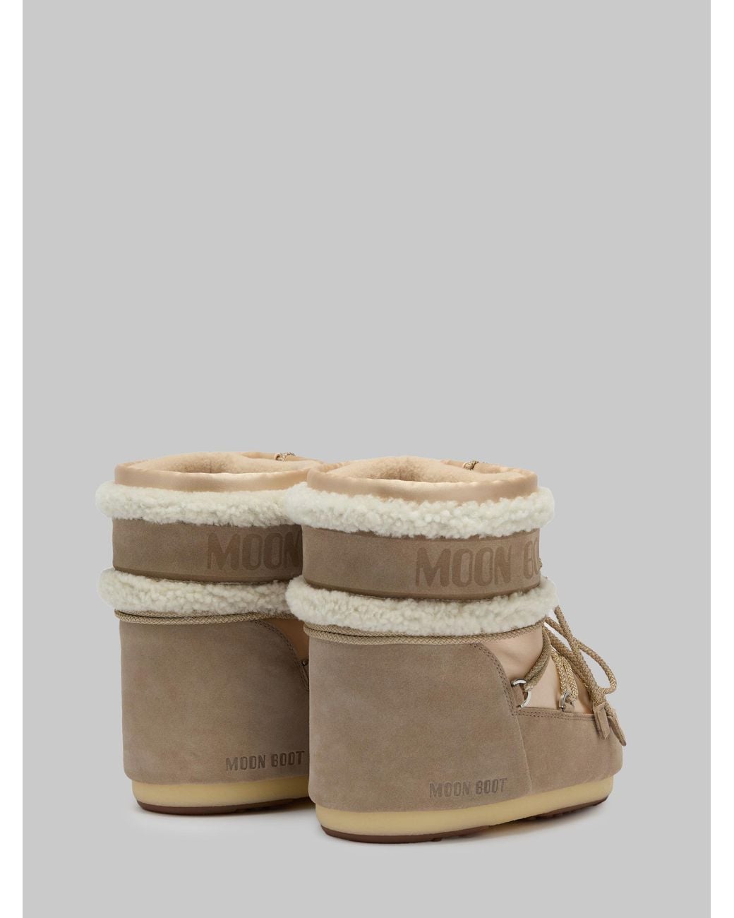 Moon Boot Natural Icon Low Pearly Plus Boots