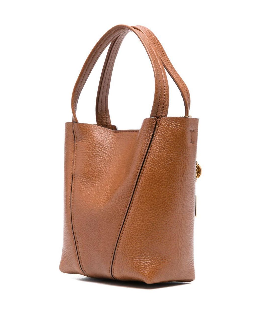 Chloé Brown Spin Shoulder Bag