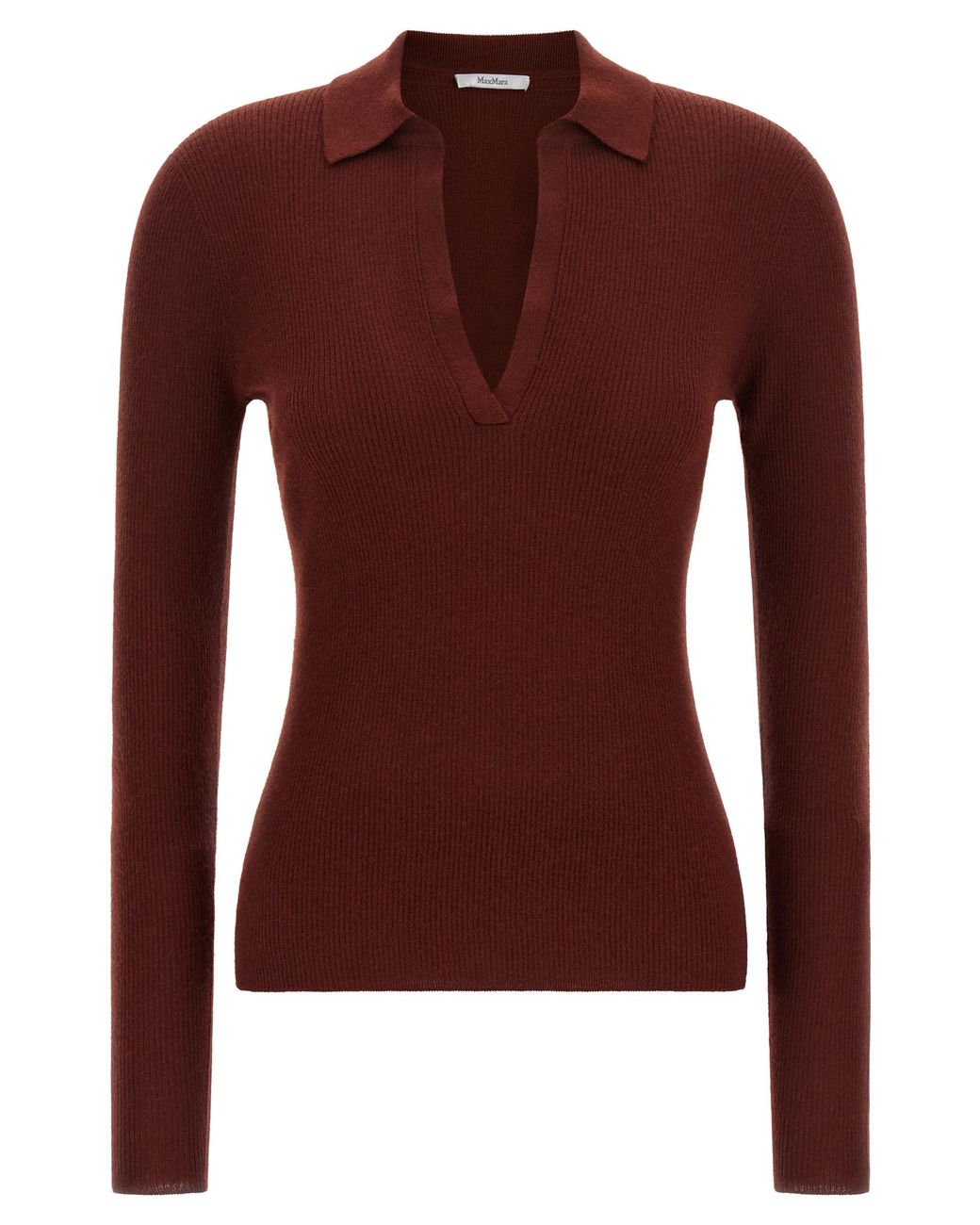 Max Mara Brown 'Angel' Polo Shirt