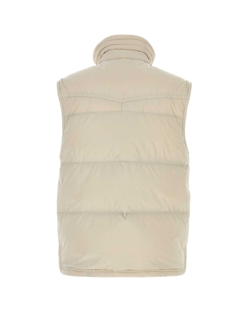 Moncler White Evans Vest for men