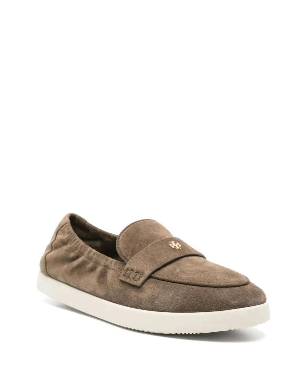 Tory Burch Brown Ballet Sport Loafers