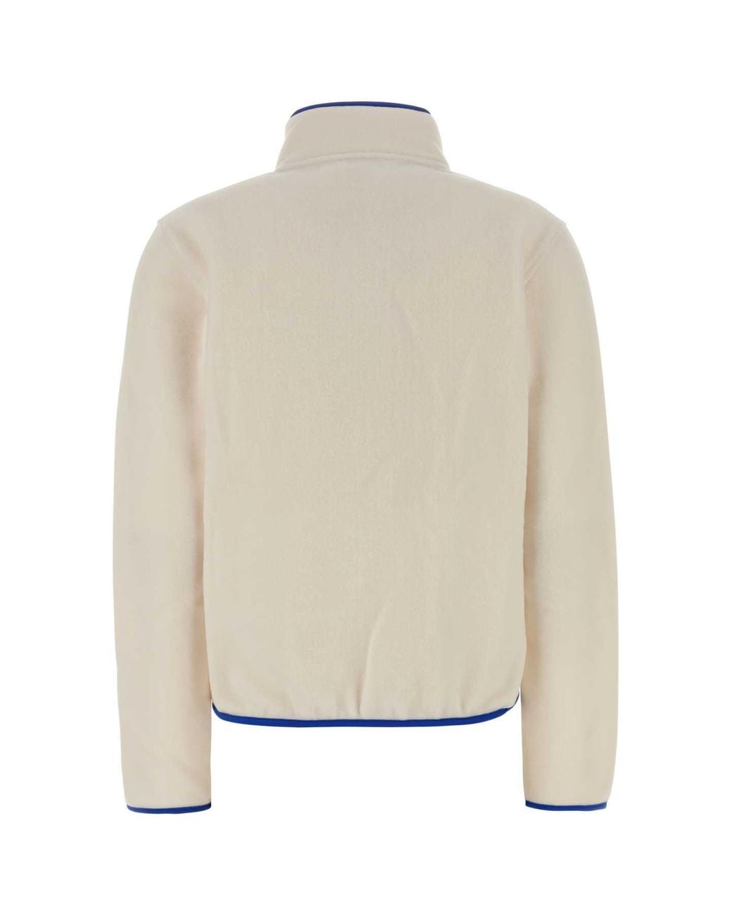 Sporty & Rich White Sporty & Rich Bold Logo Polar Sweatshirt
