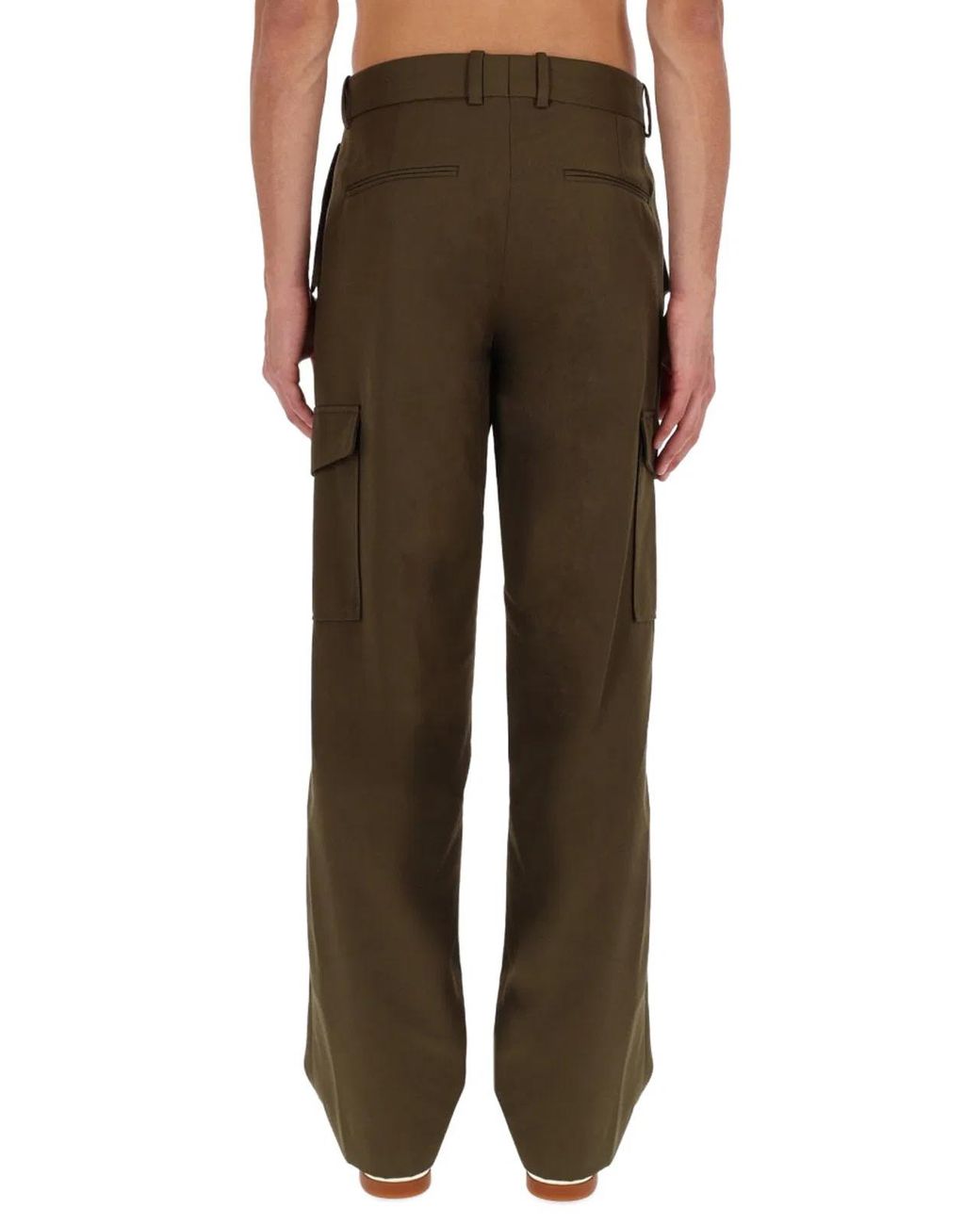 Drole de Monsieur Brown Cargo Pants for men