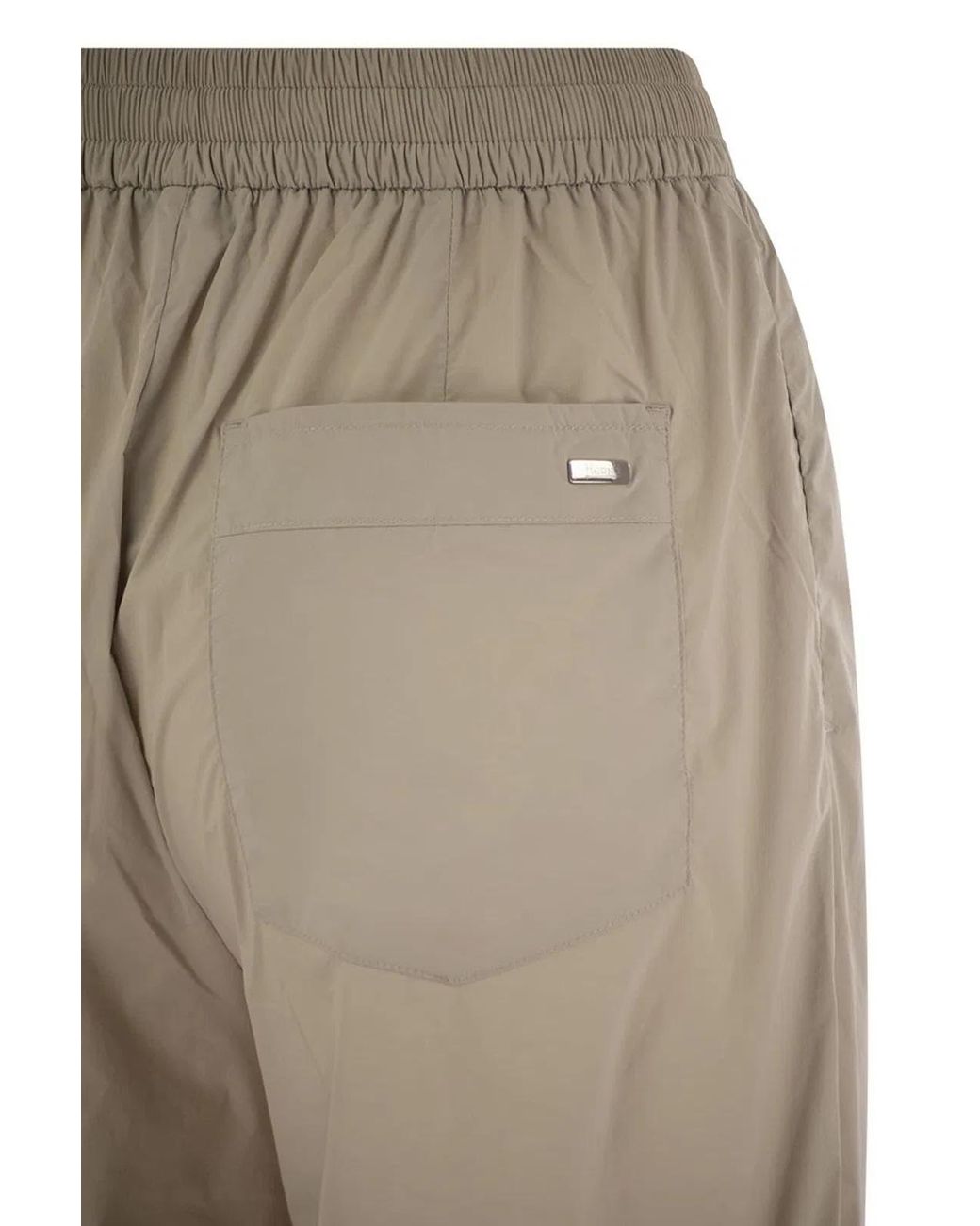 Herno Natural Stretch Nylon Trousers