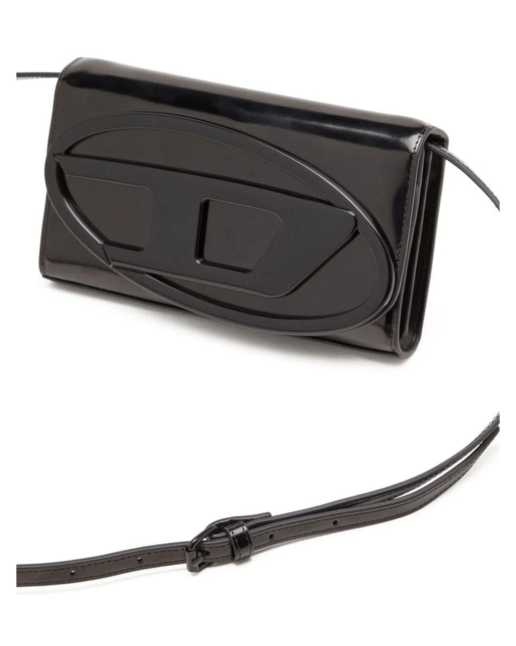 DIESEL Black 1Dr Leather Mini Bag