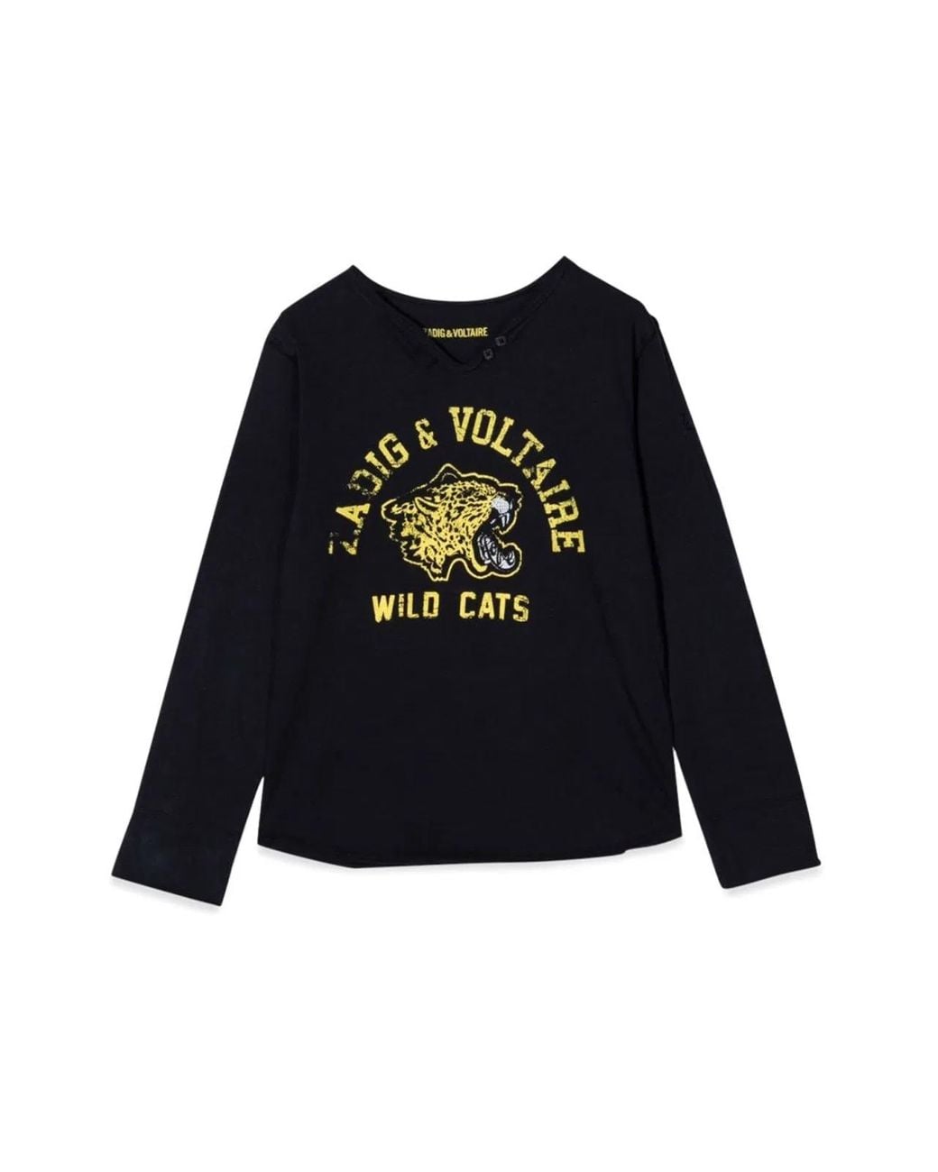 Zadig & Voltaire Black Zadig&Voltaire Maglietta A Manica Lunga
