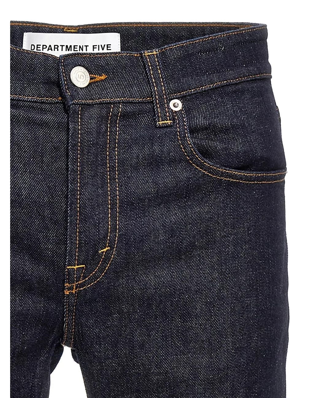 Department 5 Blue 'Skeith' Jeans for men