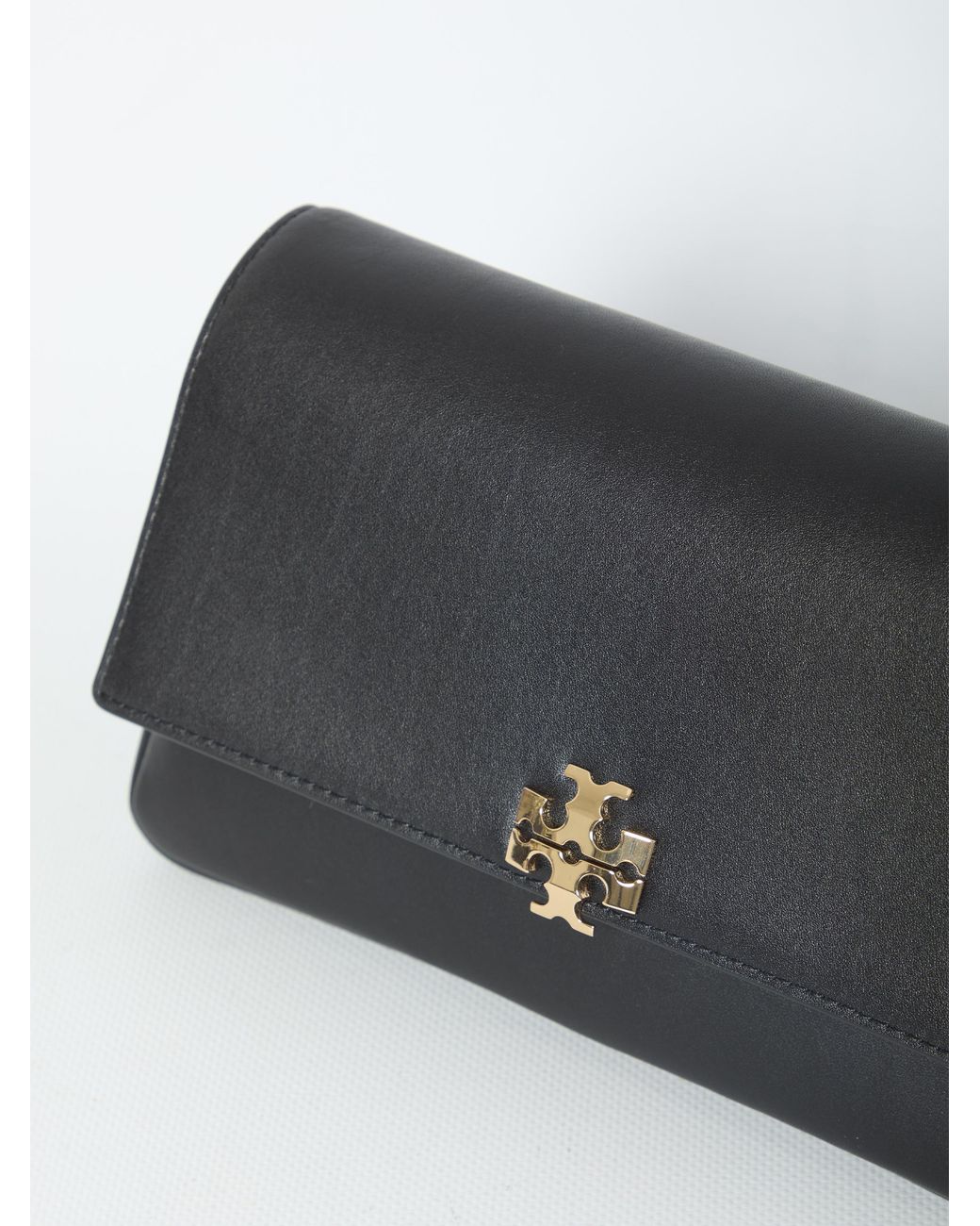 Tory Burch Black Charlie Small Leather Handbag