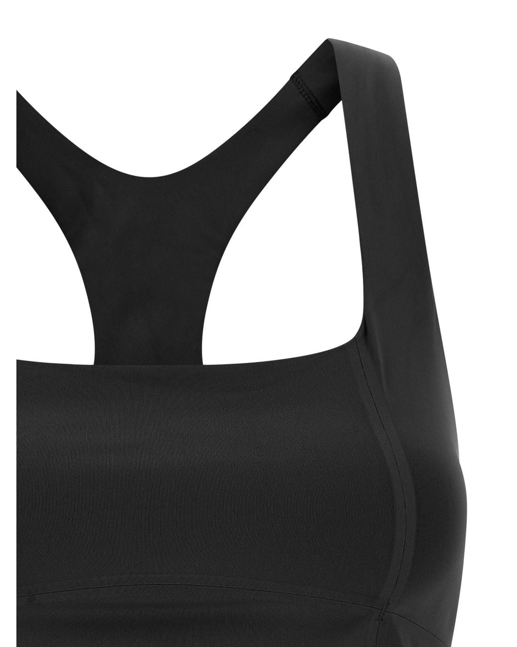 Adidas Originals Black 'Training' Crop Top Adidas X Entire Studios