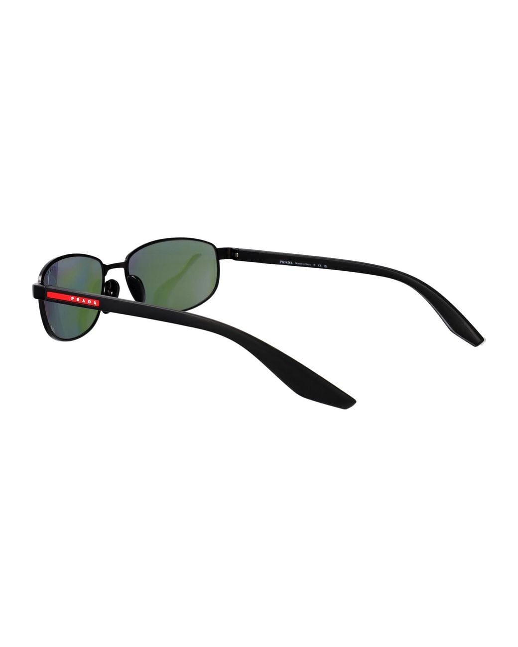 Paradas Linea Rosa Prada Linea Rossa Metal Sunglasses in Blue for Men | Lyst UK