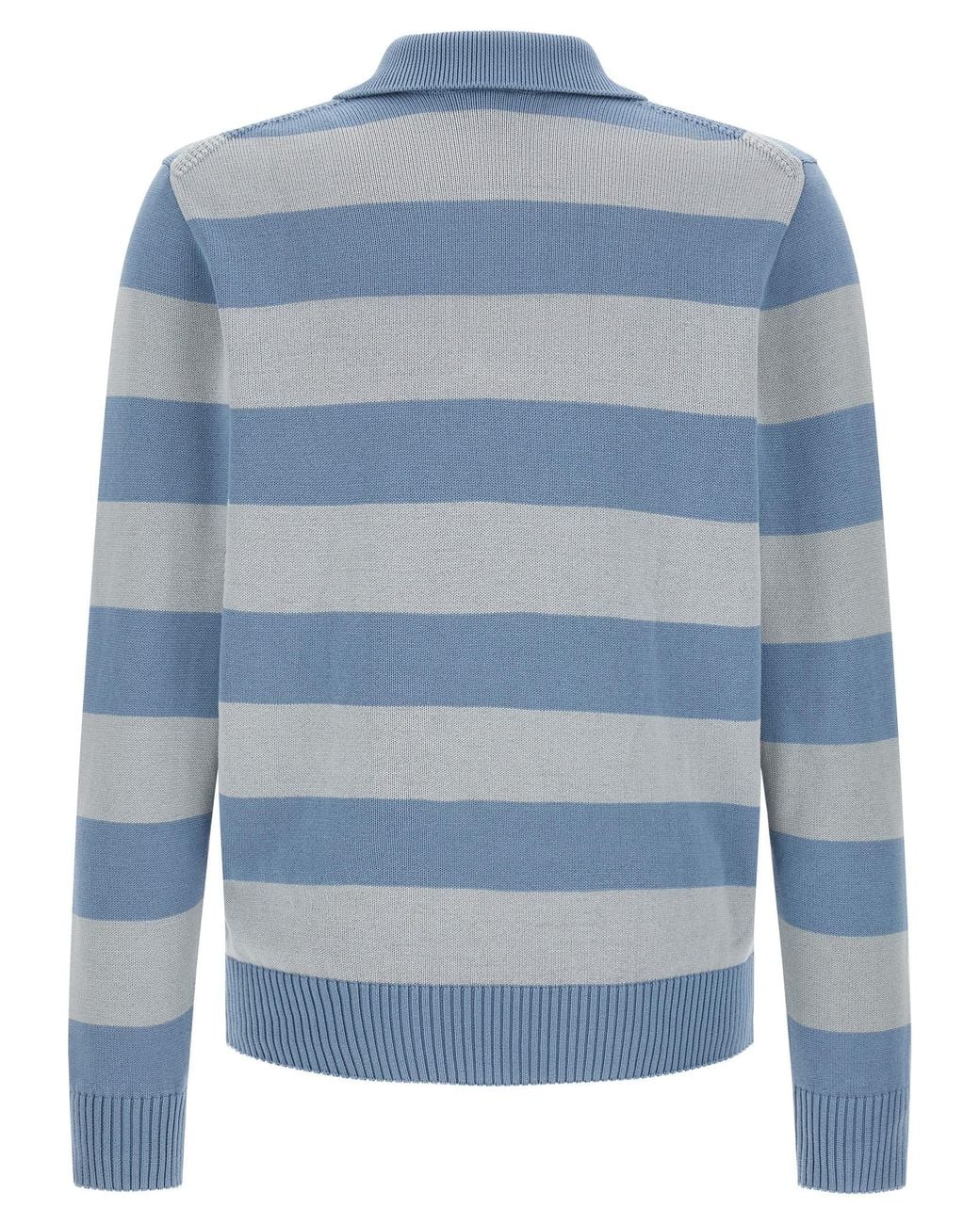 Lacoste Blue Cotton Polo Shirt for men