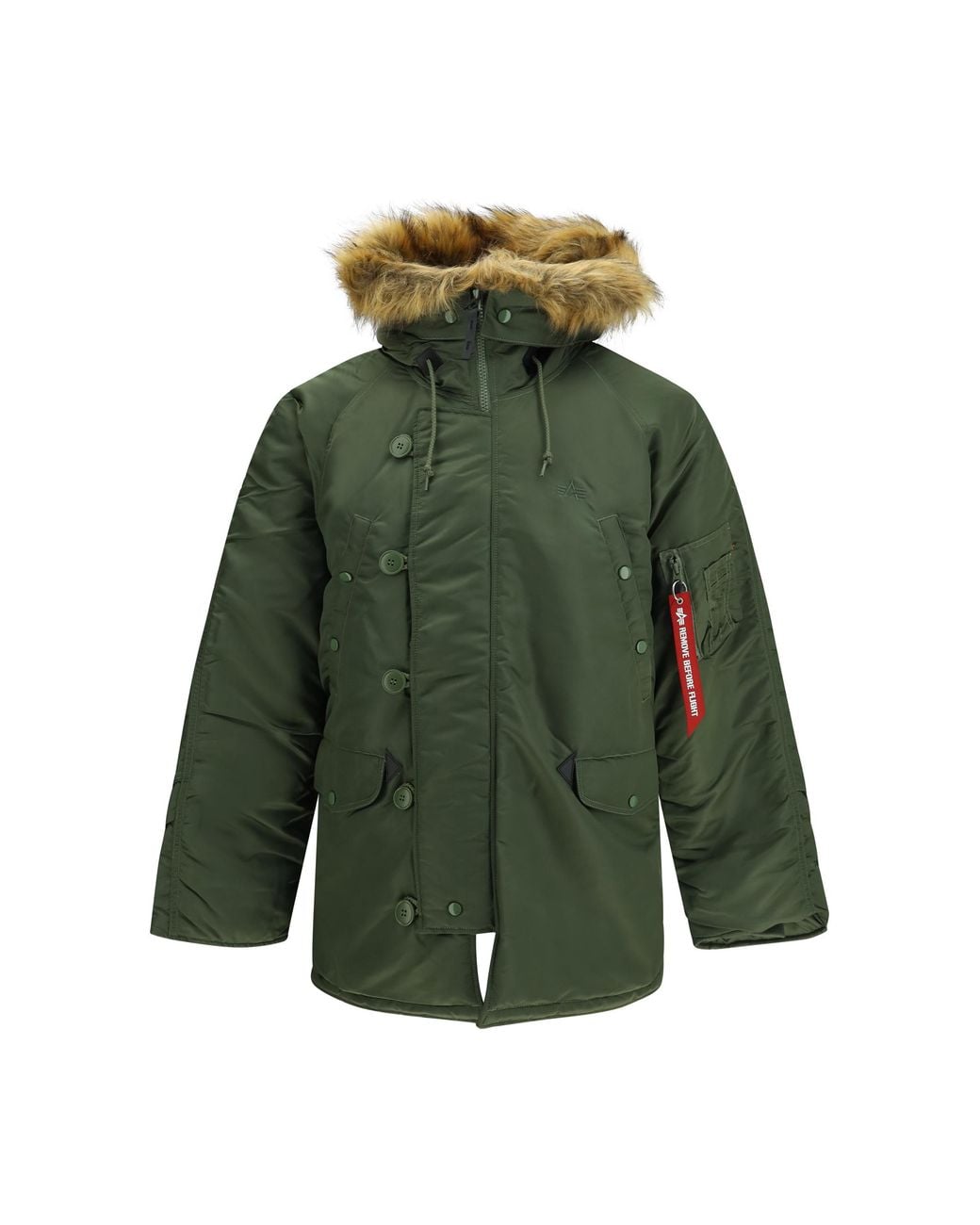 Alpha Industries Green Heritage Winter N-2B Jacket for men