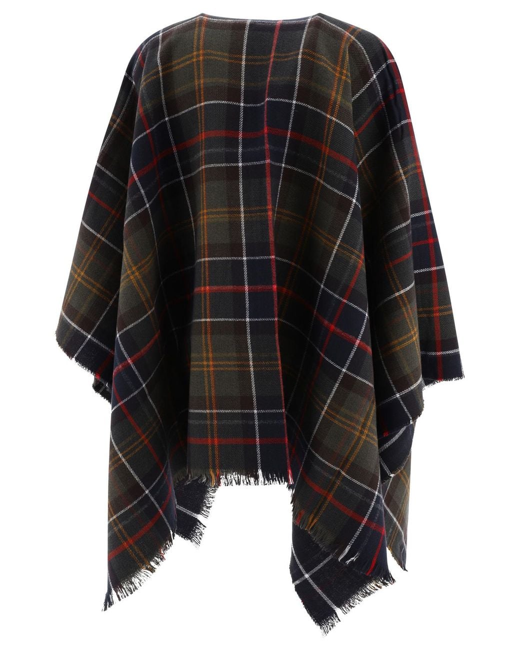 Barbour Black "Montieth Serape" Shawl