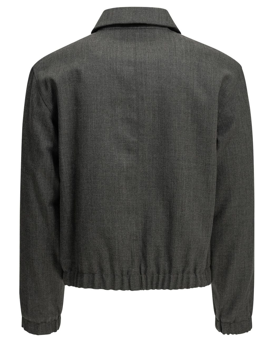 AMI Black Ami De Coeur Jacket for men