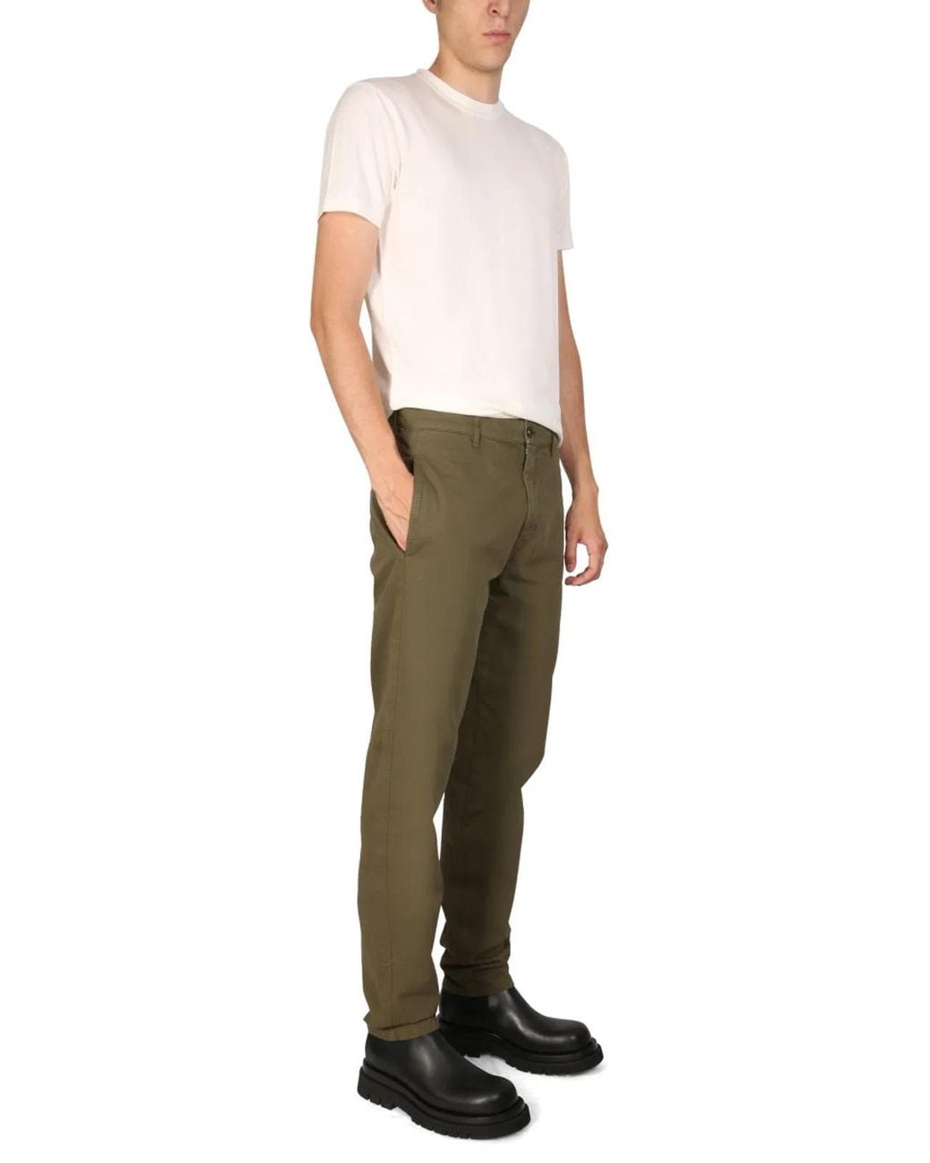Aspesi Green Trousers for men
