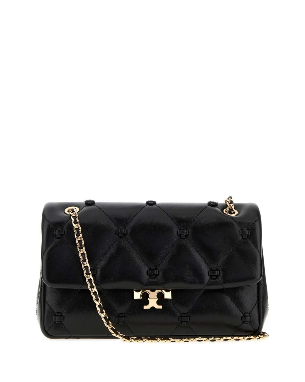 Tory Burch Black Bunny Knot Small Shoulder Bag