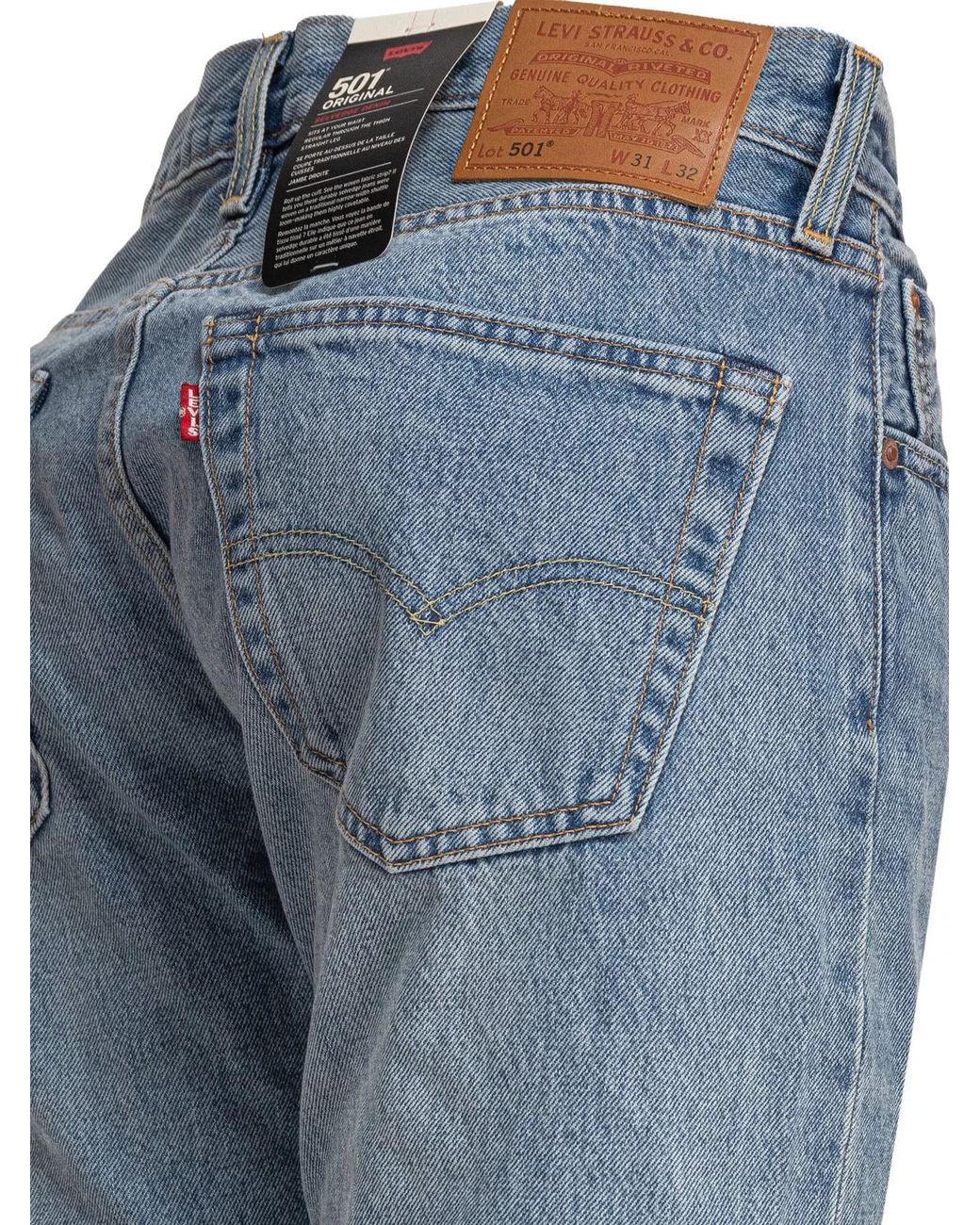 Levi's Blue Cotton Jeans for men