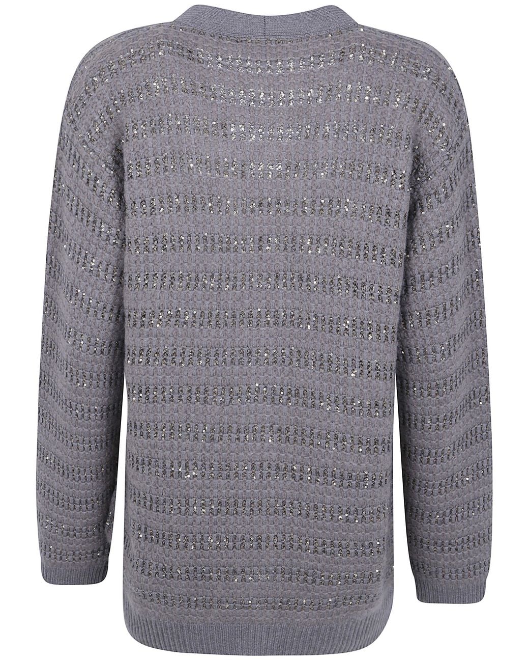 Fabiana Filippi Gray Cardigan