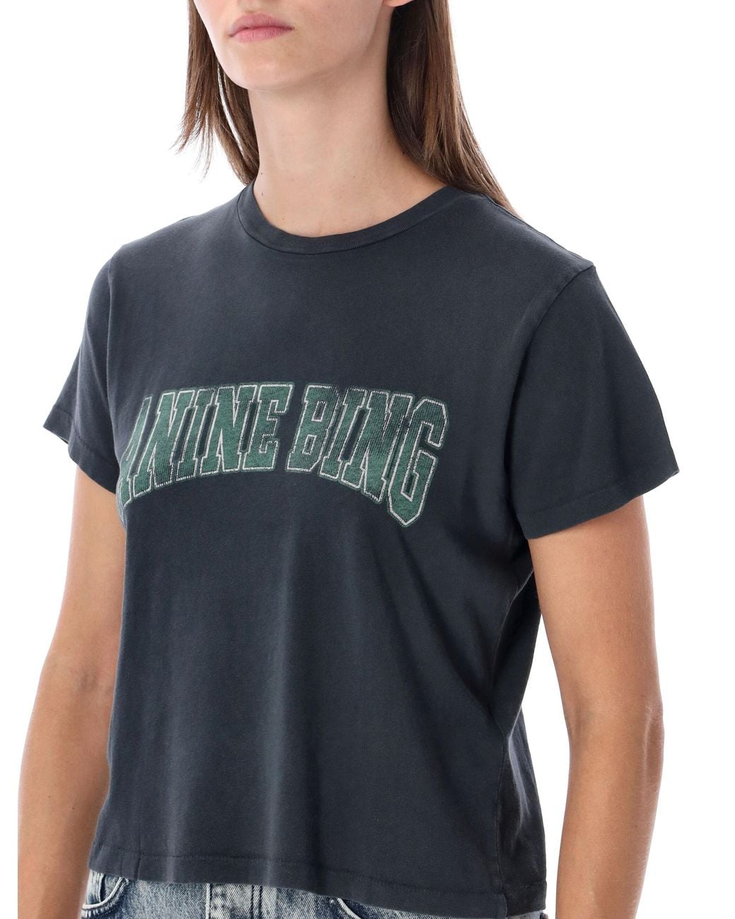 Anine Bing Blue Shelley Tee