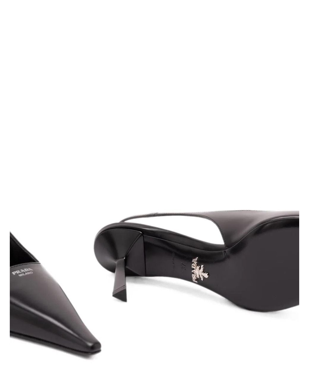 Prada Black Flat Shoes