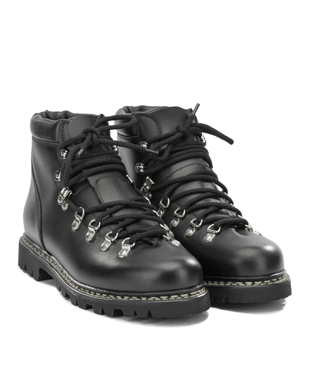 Paraboot Black "Avoriaz Jannu" Lace-Up Ankle Boots for men
