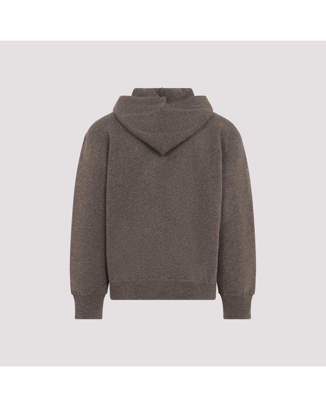 Studio Nicholson Gray Cope Cashmere Hoodie for men
