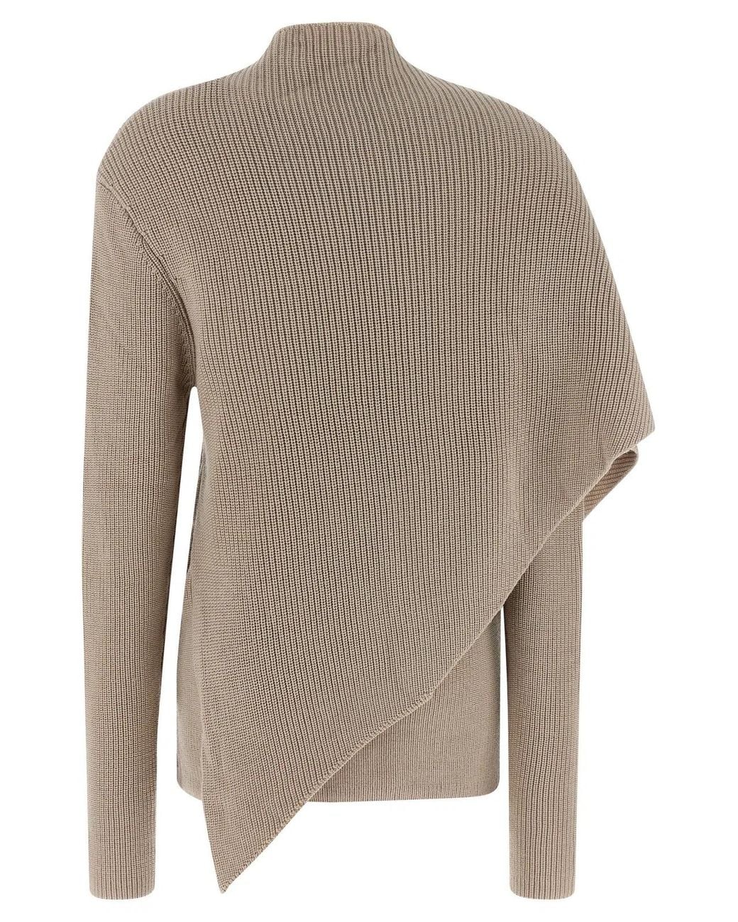 Entire studios Brown 'Wrap' Sweater