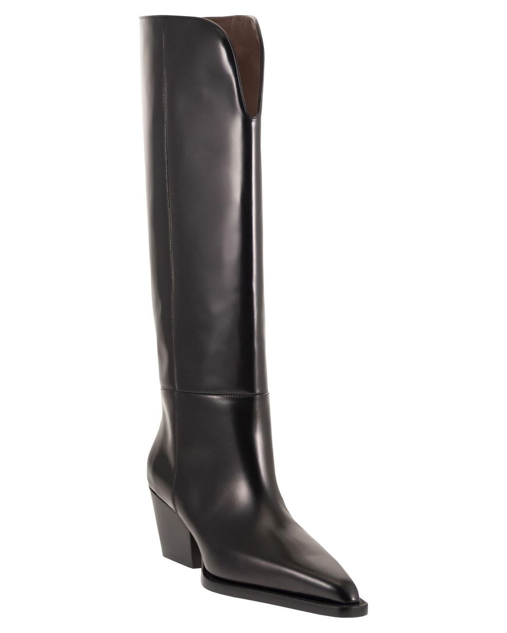Paris Texas Black Jane Boot 60