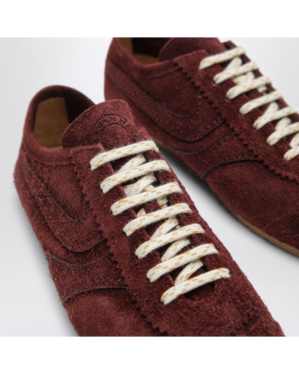 Dries Van Noten Brown Chocolate Suede Sneakers