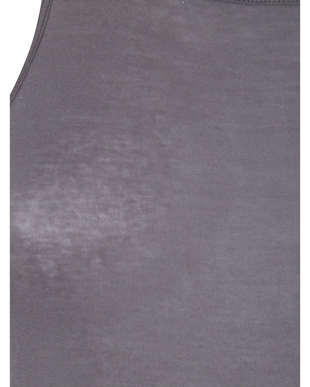 Rick Owens Gray "Basic Tank" Top