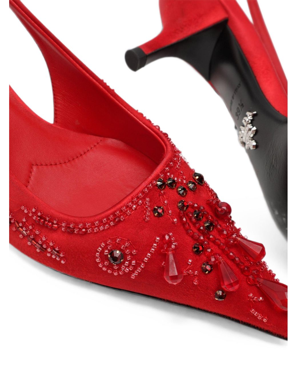 Prada Red Decollete