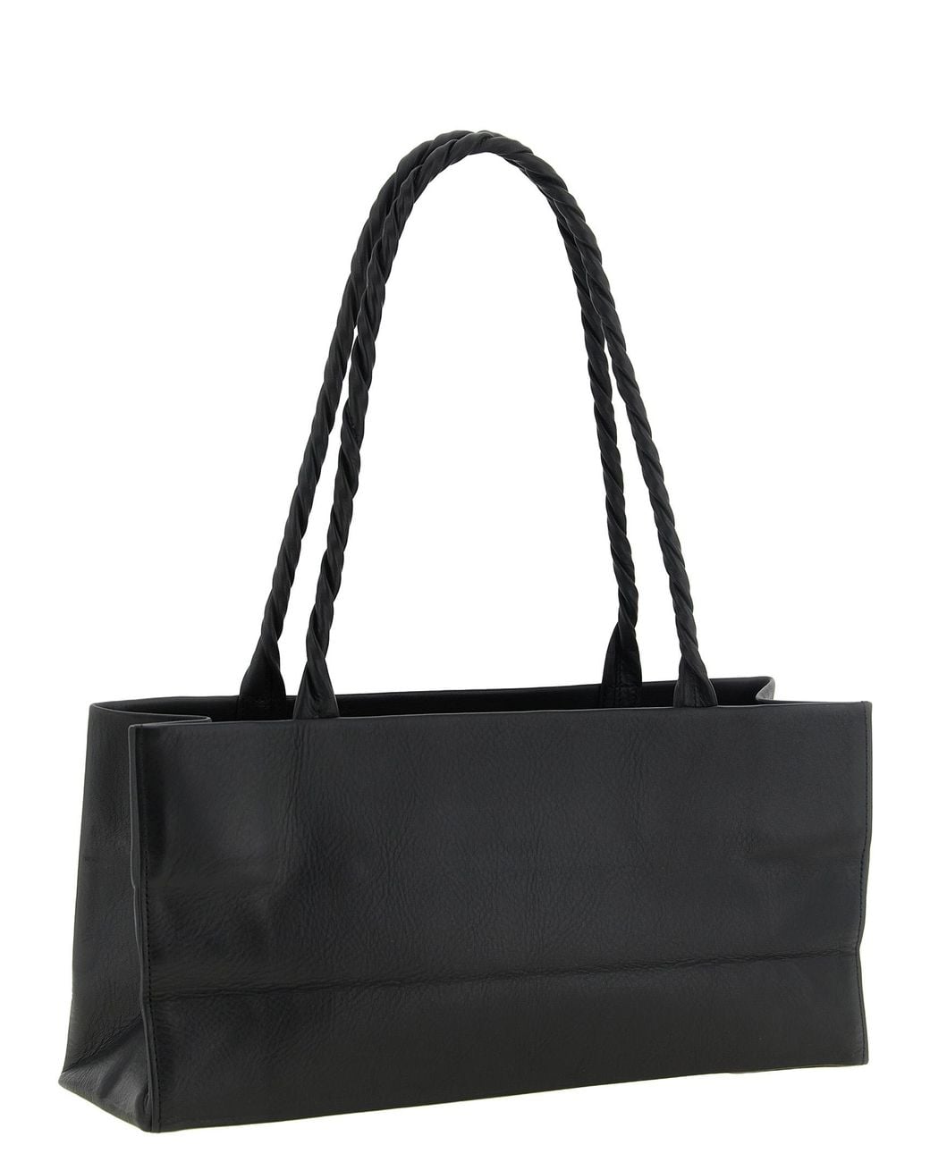 Issey Miyake Black 'Paper Bag' Shoulder Bag