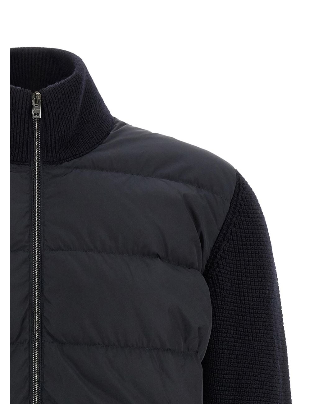 Herno Blue Wool Jacket for men