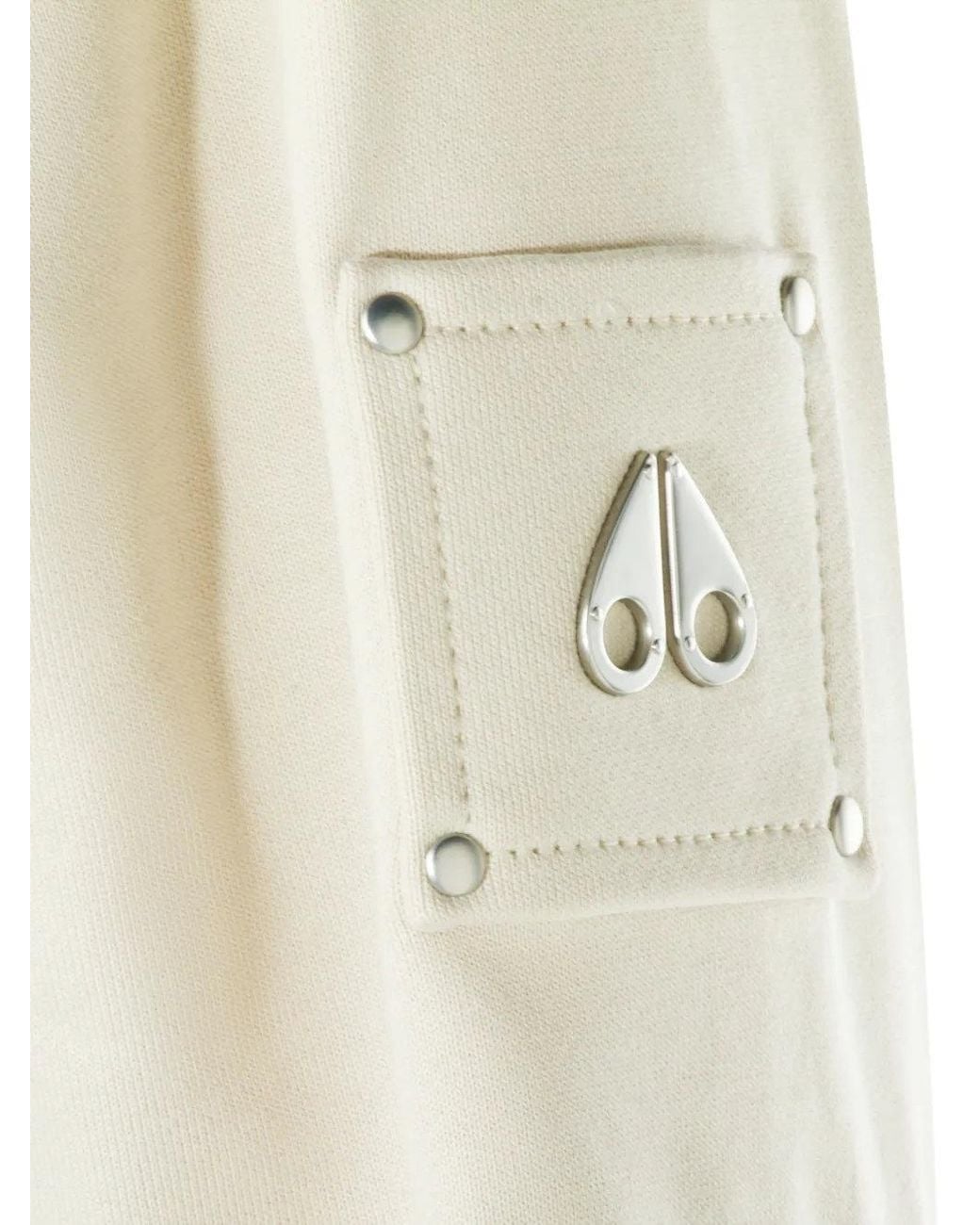 Moose Knuckles White Rosylynn Bunny Statement Outerwear Jacket for men