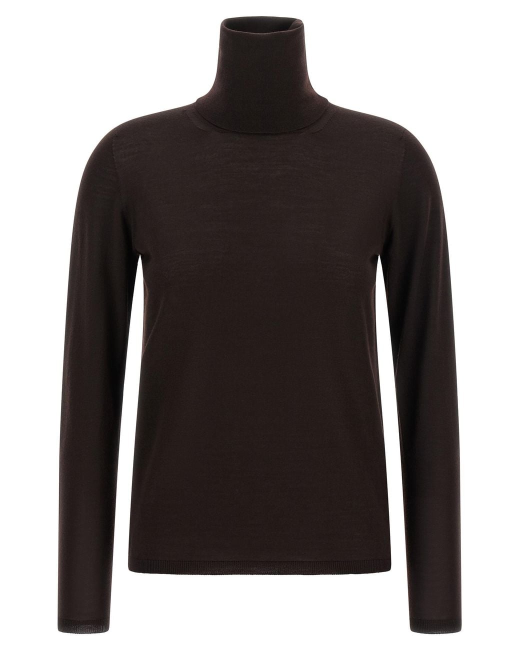 Max Mara Black 'Saluto' Turtleneck Sweater