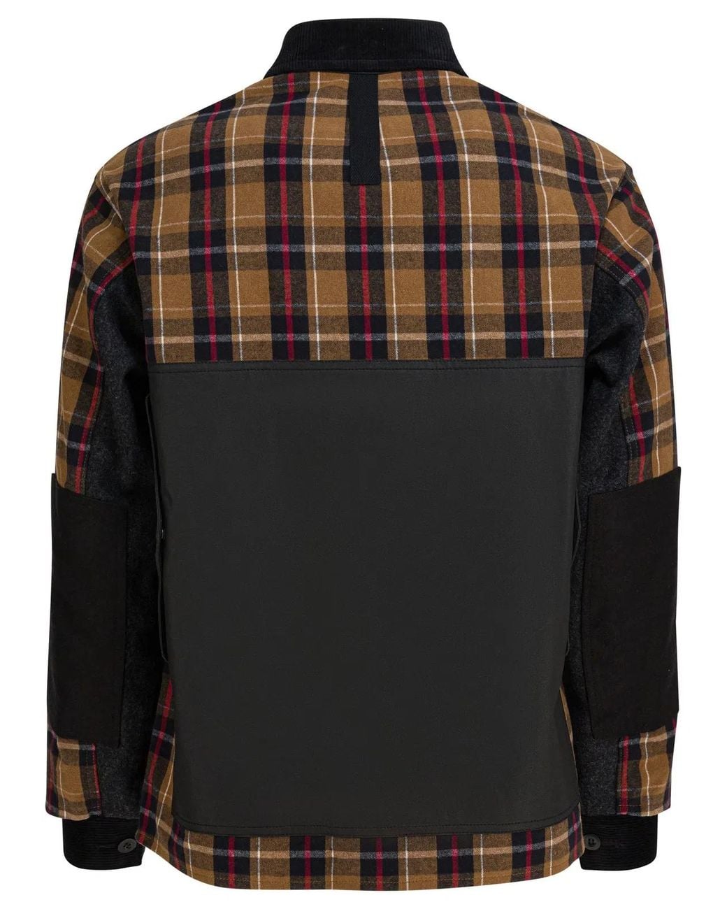 Junya Watanabe Brown Lightweight Check Jacket for men