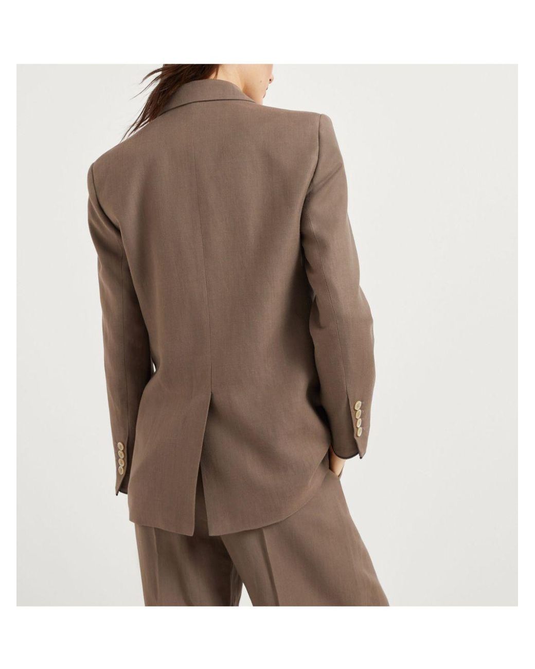 Brunello Cucinelli Brown Blazers