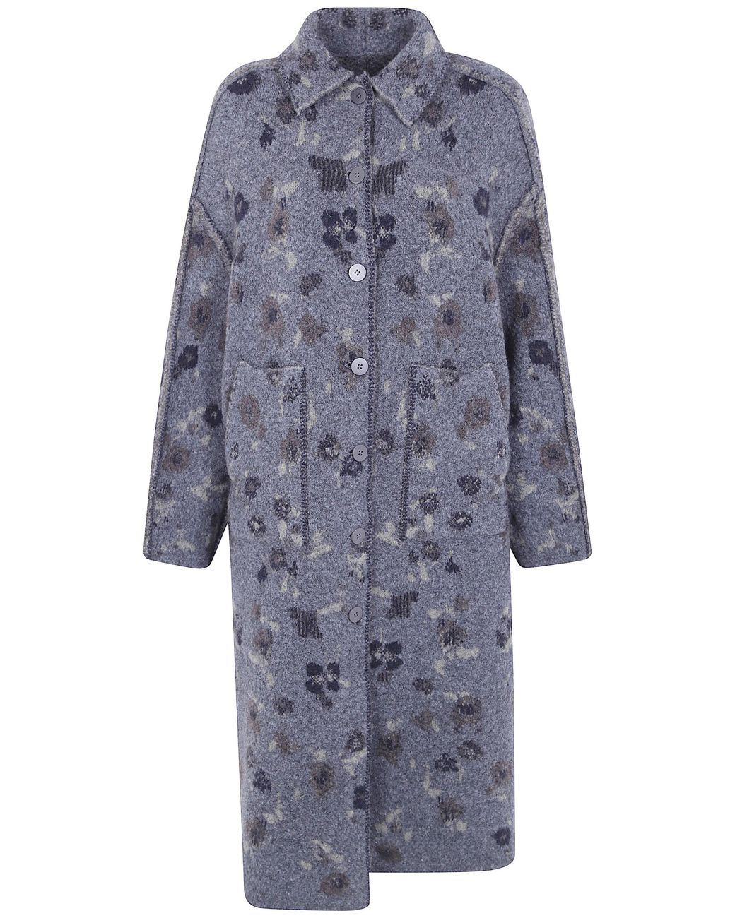 Boboutic Gray "Re-Collecta" Reversible Coat