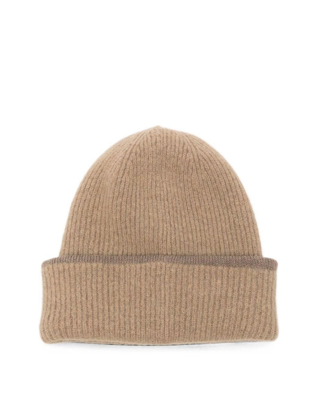 Jacquemus Natural Le Bonnet Wool Beanie