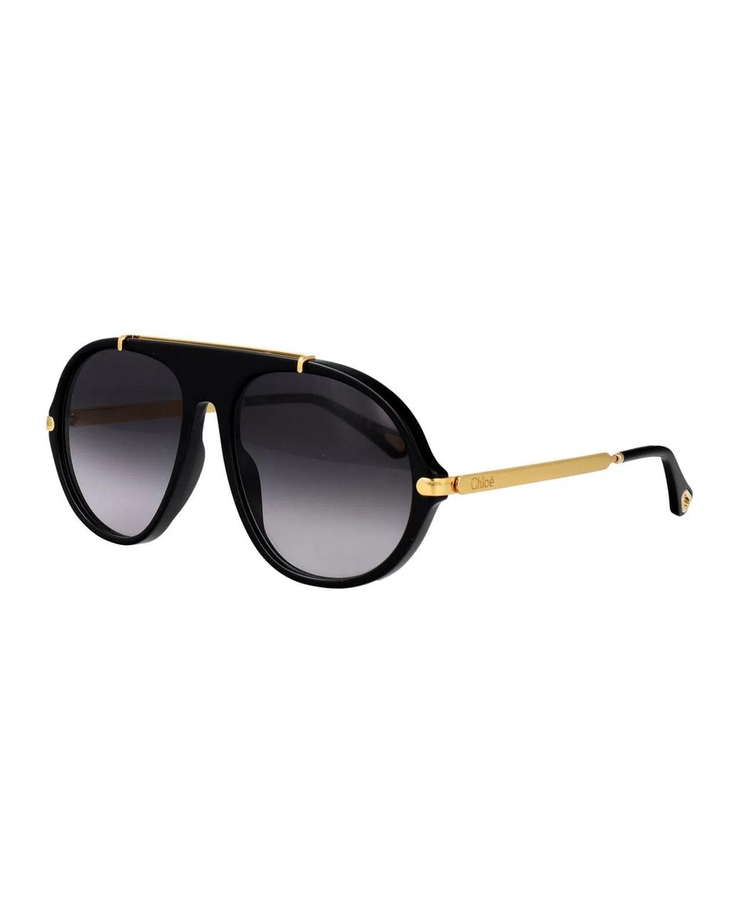 Chloé Black Acetate Sunglasses
