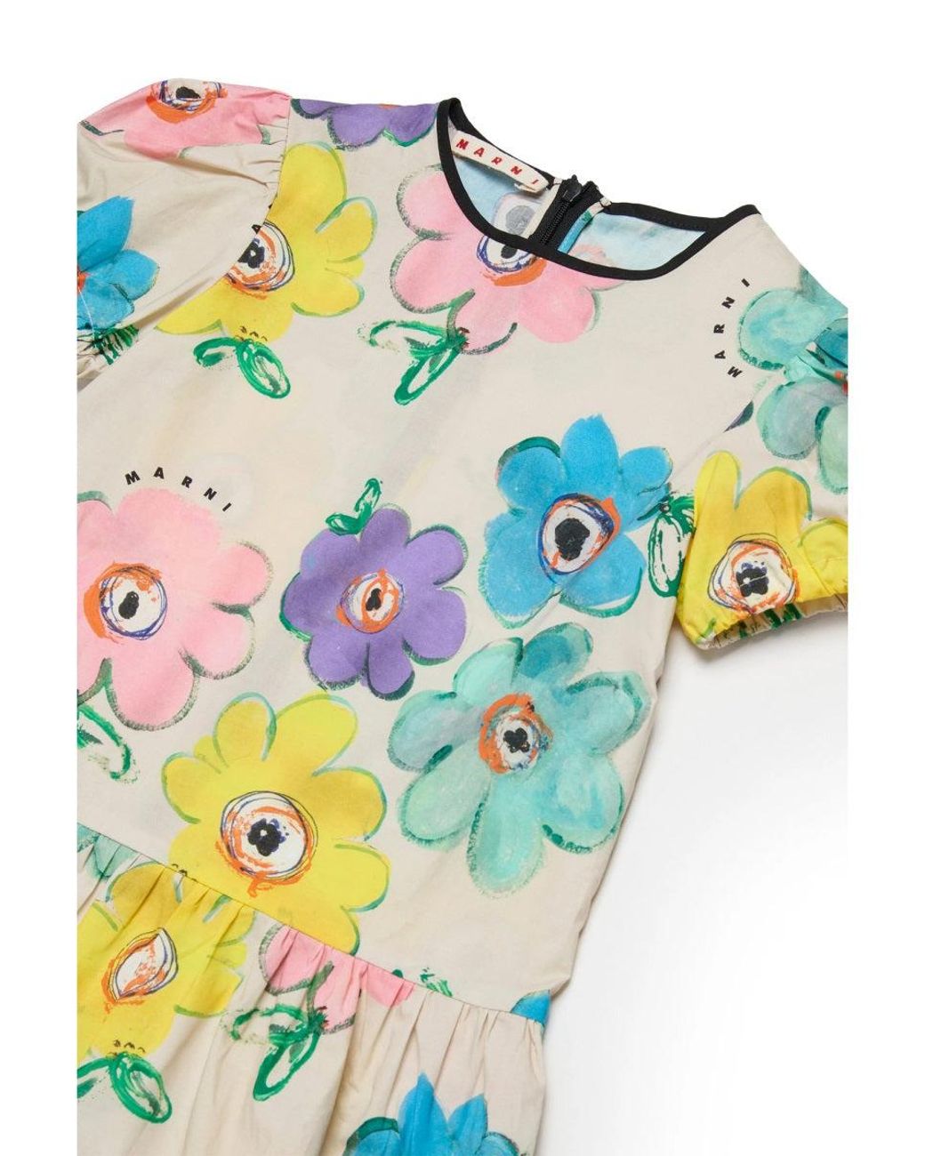 Marni Blue Dress "Flower"