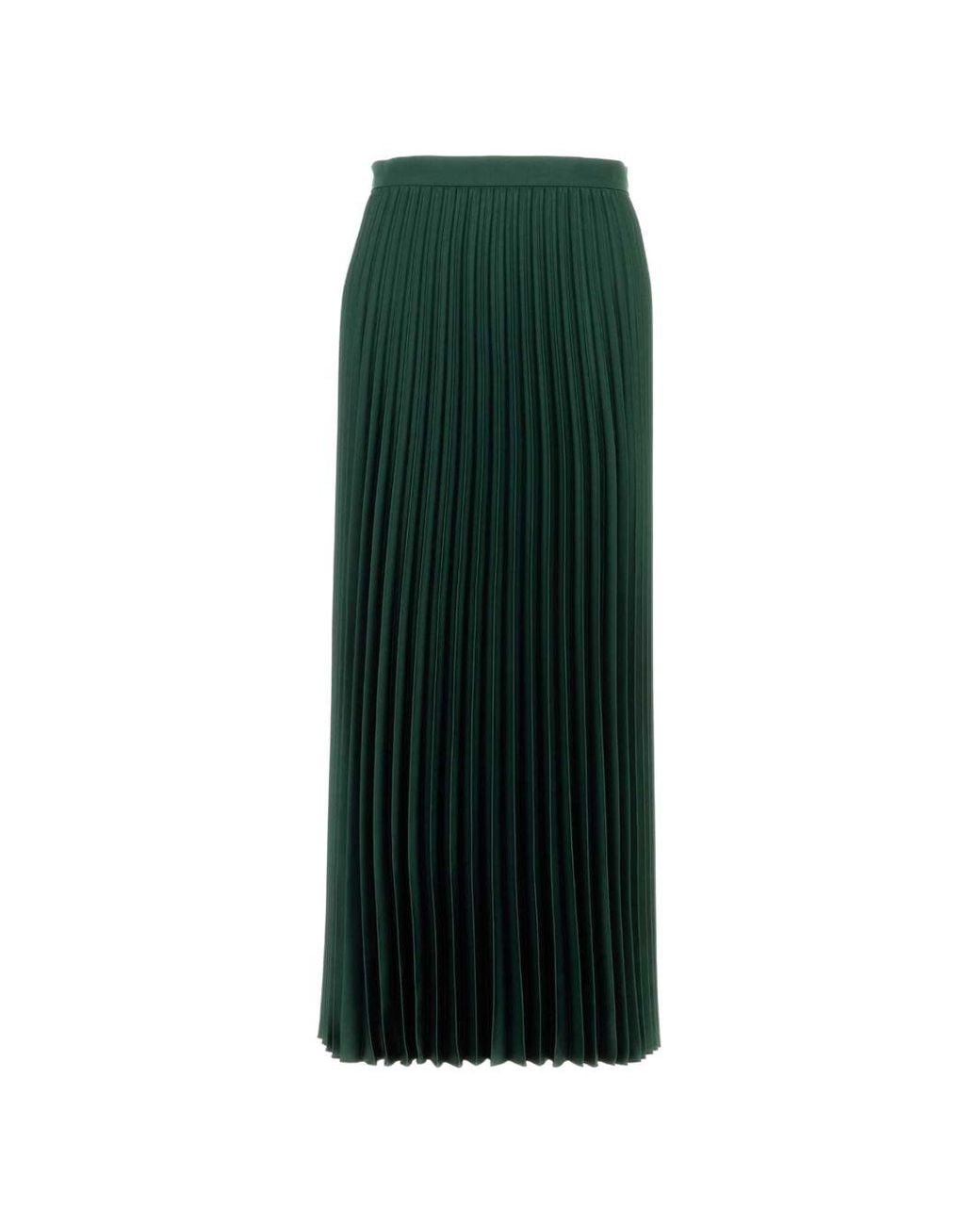 Weekend by Maxmara Green Max Mara Weekend Dark Wool Skirt