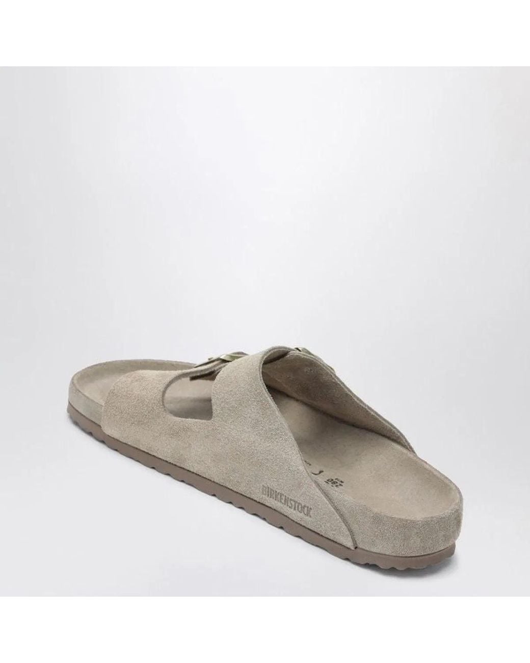 Birkenstock Gray Arizona Slide for men