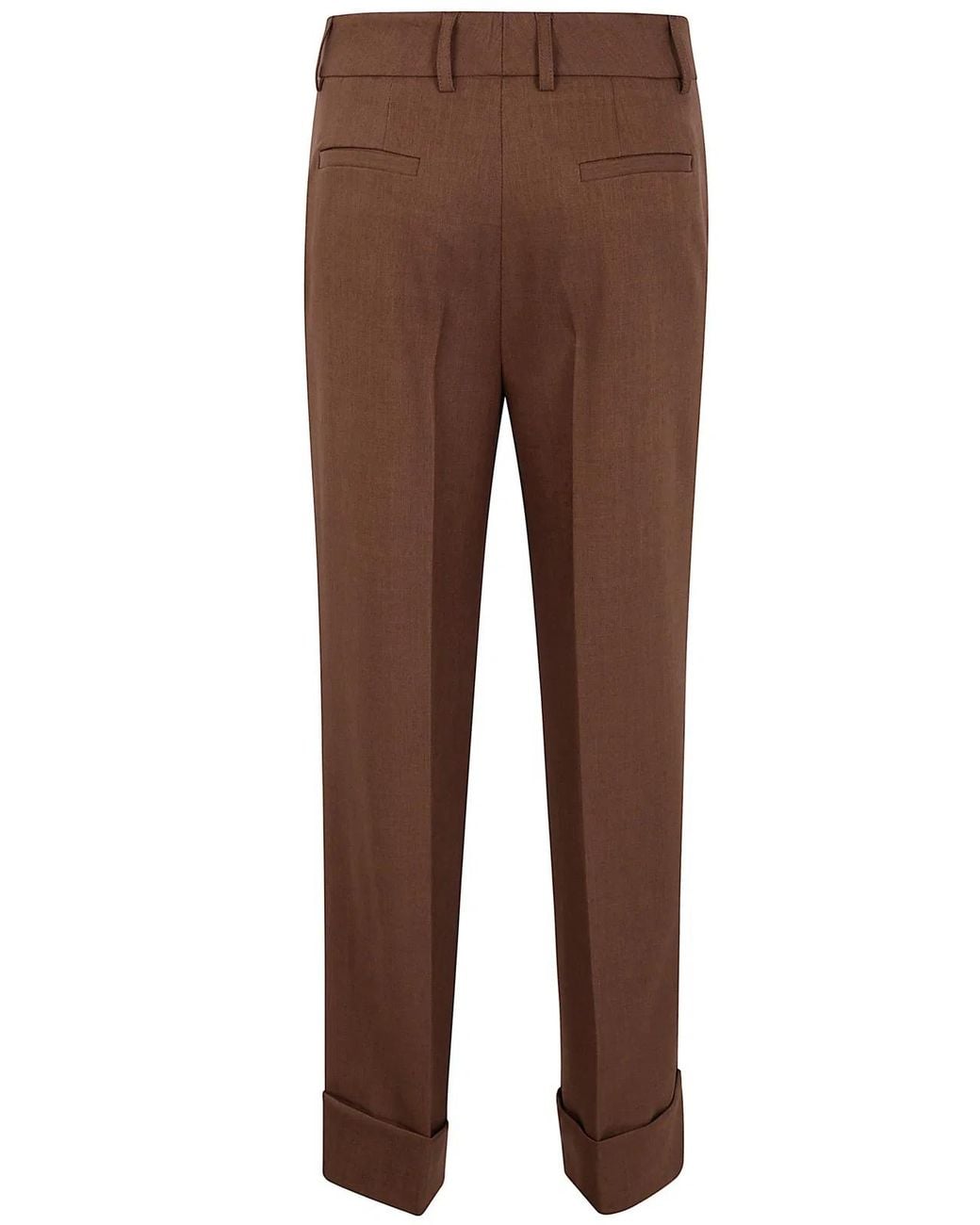 DR. HOPE Brown Wide Leg Trousers
