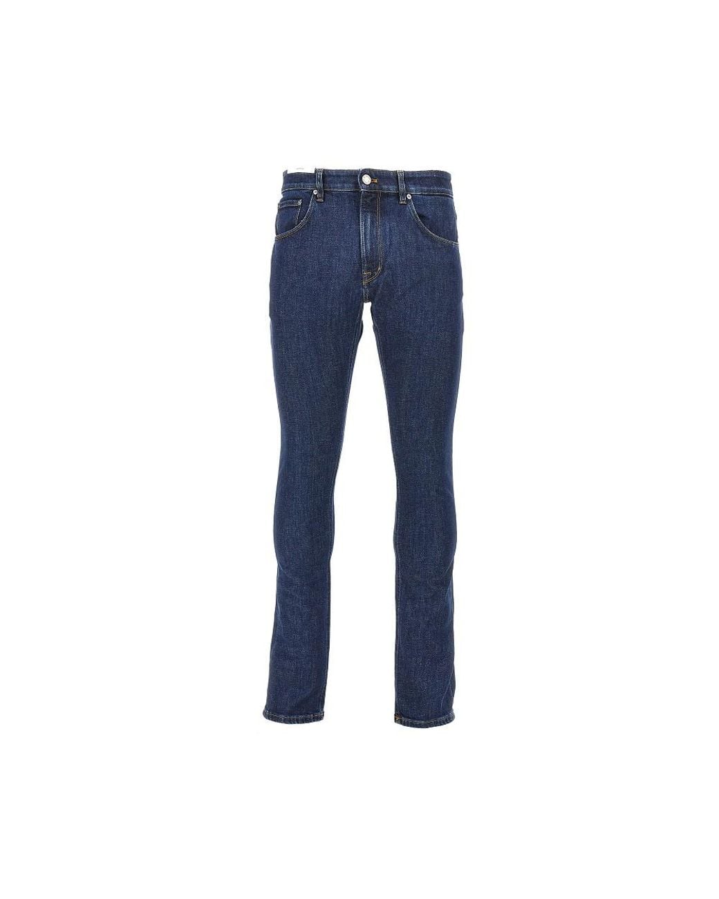 PT Torino Blue Jazz Updated Five-Pocket Jeans for men